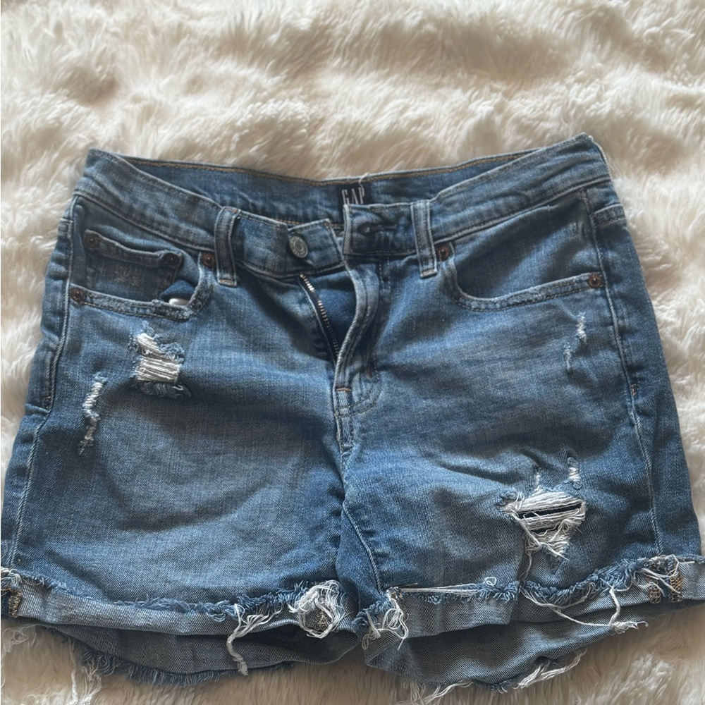 GAP Women's Blue Jean Shorts